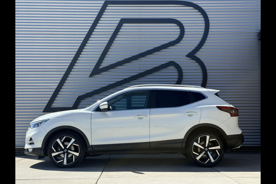 Nissan QASHQAI 1.3 DIG-T Tekna + 2e Eigenaar|Navi|Pano||Cruise|Camera|Carplay|Clima|Stoelverw|N.A.P|APK tot 03-2027