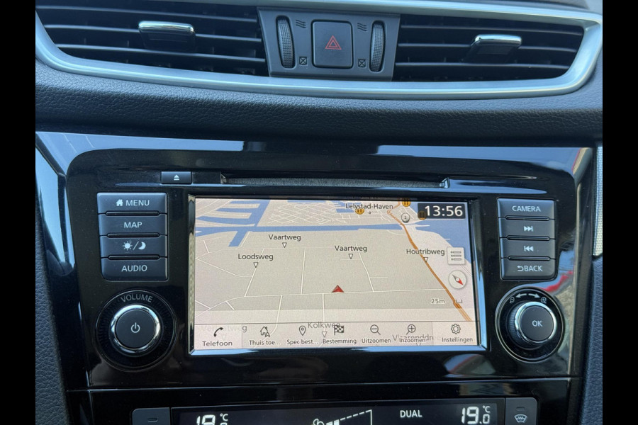 Nissan QASHQAI 1.3 DIG-T Tekna + 2e Eigenaar|Navi|Pano||Cruise|Camera|Carplay|Clima|Stoelverw|N.A.P|APK tot 03-2027