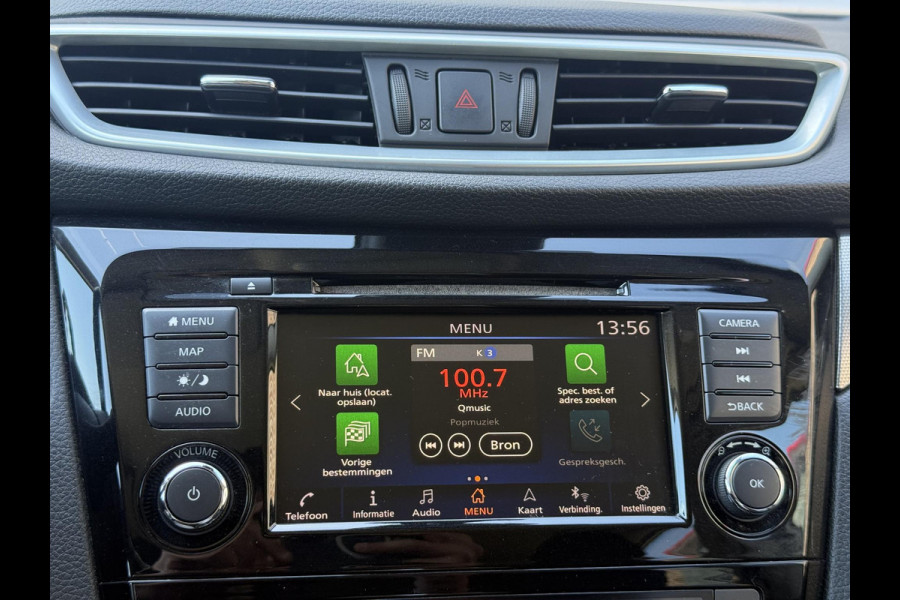 Nissan QASHQAI 1.3 DIG-T Tekna + 2e Eigenaar|Navi|Pano||Cruise|Camera|Carplay|Clima|Stoelverw|N.A.P|APK tot 03-2027