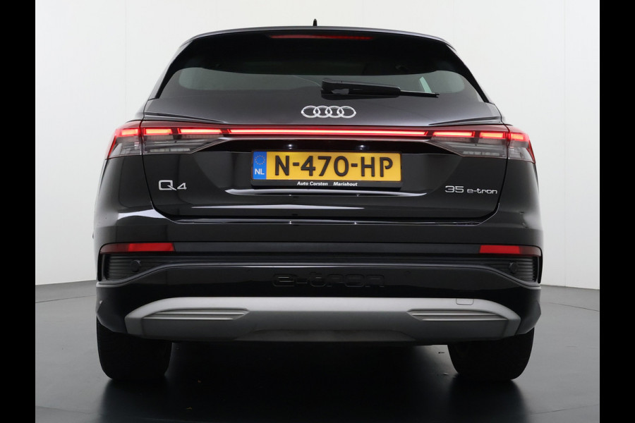 Audi Q4 e-tron 35 Launch Edition Soh 92%-dak-Schuifdak Camera Adap.Cruise W-pomp Navi-Plus Sportst.+Verwarmd PDC-a+v Matrix Led Advanced Plus Lmv 19" Elek.Achterklep Virtual Cockpit E-Call Bordherkenning Audi Connect +Phone-Box Keyless-Go A-Licht-Dynamisch 1e Eigenaar Origineel Nederlandse Auto €56.174,- Nieuwprijs