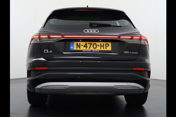 Audi Q4 e-tron 35 Launch Edition Soh 92%-dak-Schuifdak Camera Adap.Cruise W-pomp Navi-Plus Sportst.+Verwarmd PDC-a+v Matrix Led Advanced Plus Lmv 19" Elek.Achterklep Virtual Cockpit E-Call Bordherkenning Audi Connect +Phone-Box Keyless-Go A-Licht-Dynamisch 1e Eigenaar Origineel Nederlandse Auto €56.174,- Nieuwprijs
