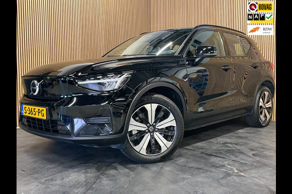 Volvo XC40 Recharge Plus 70 kWh|90%SOH|BLACK|ACC|CAMERA|CARPLAY/ANDROID AUTO|STOEL+STUURVERW|ELEK.KLEP|NL-AUTO|NAP|INC.BTW|1e EIG|