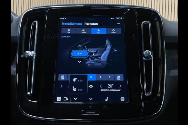 Volvo XC40 Recharge Plus 70 kWh|90%SOH|BLACK|ACC|CAMERA|CARPLAY/ANDROID AUTO|STOEL+STUURVERW|ELEK.KLEP|NL-AUTO|NAP|INC.BTW|1e EIG|