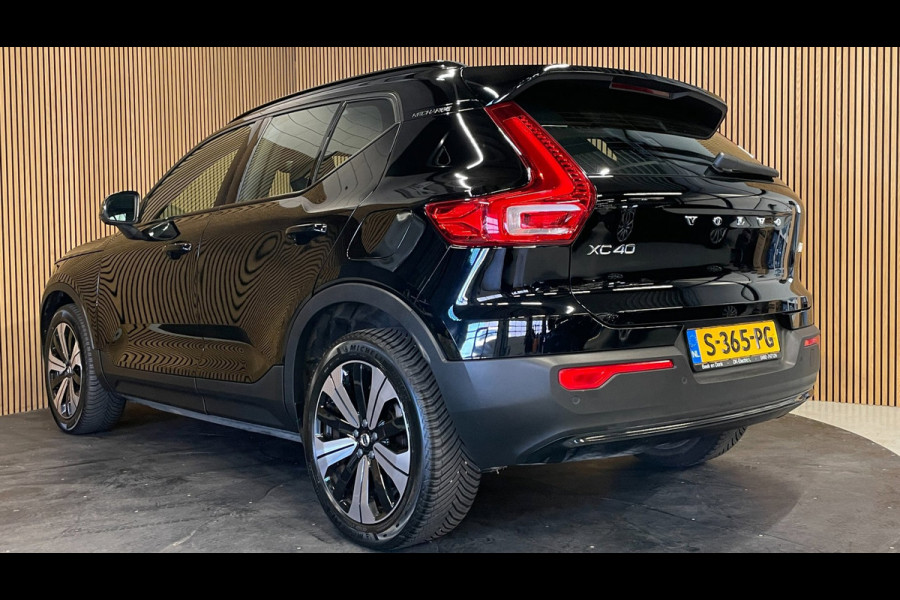 Volvo XC40 Recharge Plus 70 kWh|90%SOH|BLACK|ACC|CAMERA|CARPLAY/ANDROID AUTO|STOEL+STUURVERW|ELEK.KLEP|NL-AUTO|NAP|INC.BTW|1e EIG|