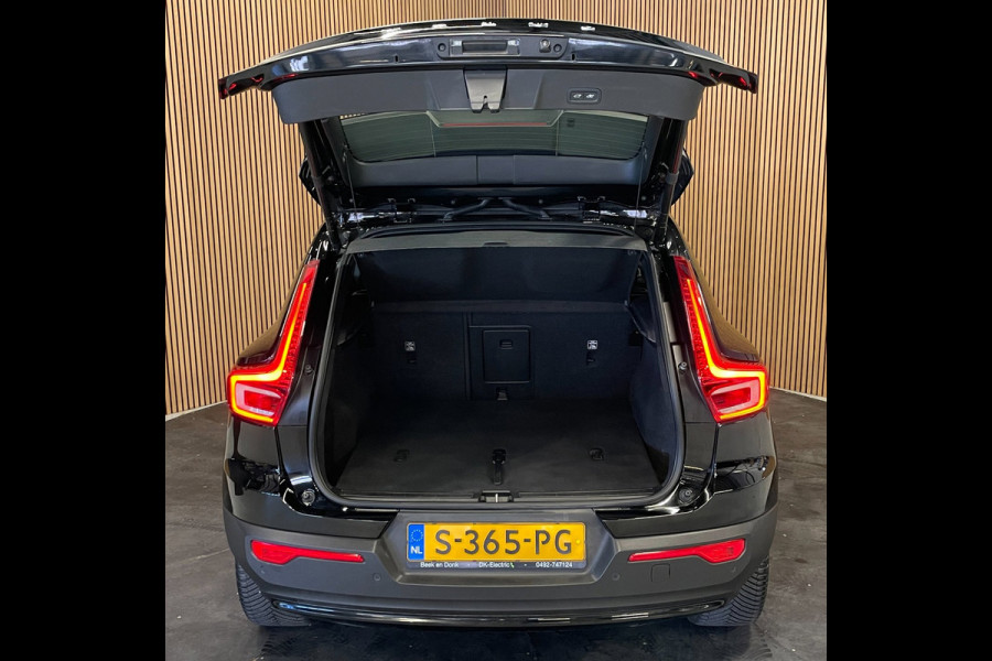Volvo XC40 Recharge Plus 70 kWh|90%SOH|BLACK|ACC|CAMERA|CARPLAY/ANDROID AUTO|STOEL+STUURVERW|ELEK.KLEP|NL-AUTO|NAP|INC.BTW|1e EIG|