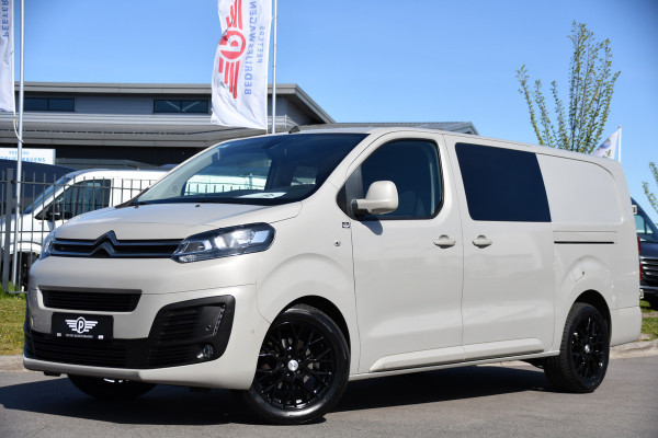 Citroën Jumpy 2.0 BlueHDI 120 L3 PB Edition 360 Camera, Cruise, Carplay, 2 x Schuifdeur, Multimedia, Luxe Cabine, Trekhaak, 122pk, uniek!