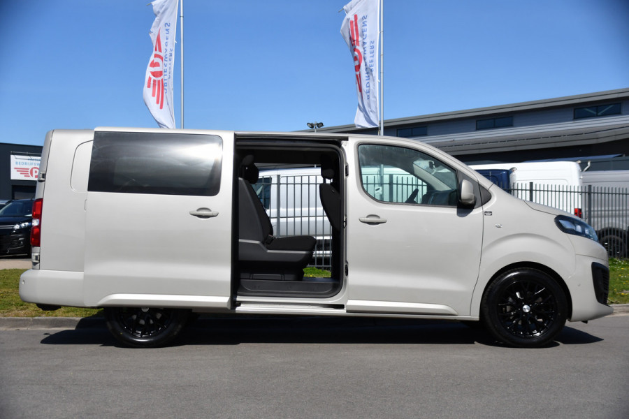 Citroën Jumpy 2.0 BlueHDI 120 L3 PB Edition 360 Camera, Cruise, Carplay, 2 x Schuifdeur, Multimedia, Luxe Cabine, Trekhaak, 122pk, uniek!