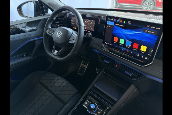 Volkswagen Tiguan 1.5 eHYBRID 272 PK NW AUTO R-LINE VW.TREKHAAK BLACK PANO XL.NAVI STOEL/STUUR VERW. BLACK.STYLE 360.CAM ELEK.KLEP MATRIX.LED 20'' PHEV PLUG IN HYBRID ✅Top Auto's Wijchen , 30 Jaar Specialist in Volkswagen  : Alle Type's : R-Line Edition / Style / First Edition / Highline / Life , Zowel PHEV / HEV / MHEV / Benzine ✅