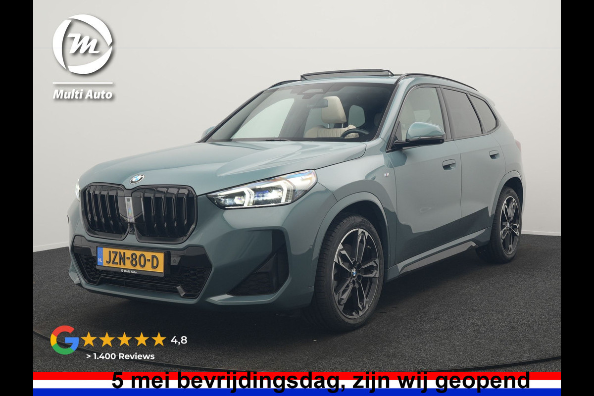 BMW X1 xDrive23i M Sport 218pk Dealer O.H | Panodak | Adaptive Cruise | Lederen Sportstoelen Massage & Memory | Head Up | 360 Camera | Harman Kardon | Widescreen Navi | Parkassist | Keyless | 19"L.M | Apple Carplay |