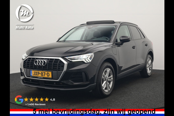 Audi Q3 45 TFSI e PHEV 245pk Dealer O.H. | Trekhaak Af Fabriek | Panodak | Camera | Alcantara Sportstoelen Verwarmd | Apple Carplay | Keyless | Blis | LED Koplampen | Virtual | Navigatie | DAB | Plug In Hybrid |