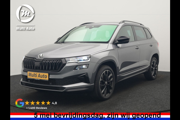 Škoda Karoq 1.5 TSI ACT Sportline Business FACELIFT MODEL DSG 150pk | Adaptive Cruise | Camera | Matrix LED | RS Sportstoelen Verwarmd | 18"L.M | Adaptive Onderstel | Keyless | Sfeerverlichting | Apple Carplay | Virtual | Navigatie | DAB |