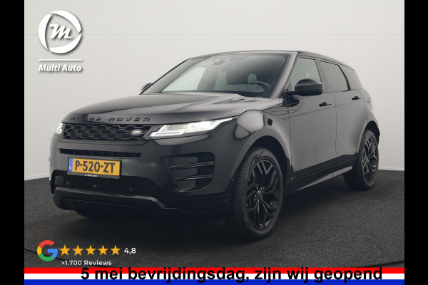 Land Rover Range Rover Evoque P300e AWD R-Dynamic PHEV 309pk | Panodak | 360 Camera | Adaptive Cruise | Head Up | Meridian Audio | Lederen Sportstoelen Memory & Verwarmd | Keyless | Apple Carplay | Sfeerverlichting | Navigatie | Virtual | DAB | Plug In Hybrid |