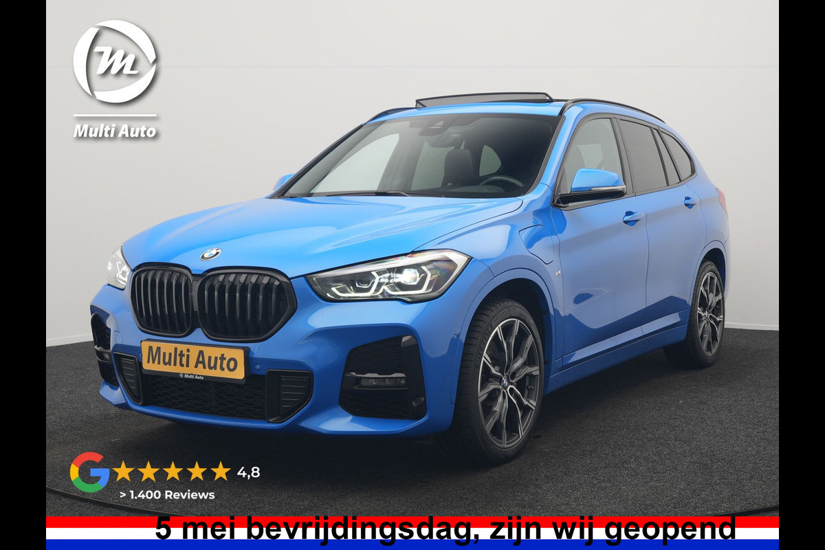BMW X1 xDrive25e M Sport PHEV 221pk Dealer O.H | Trekhaak Afn. | Panodak | Camera | Sportstoelen & Sportstuur Verwarmd | Hifi Audio | Cruise Control | Sfeerverlichting | Navigatie | DAB | 19"L.M | Plug In Hybrid |
