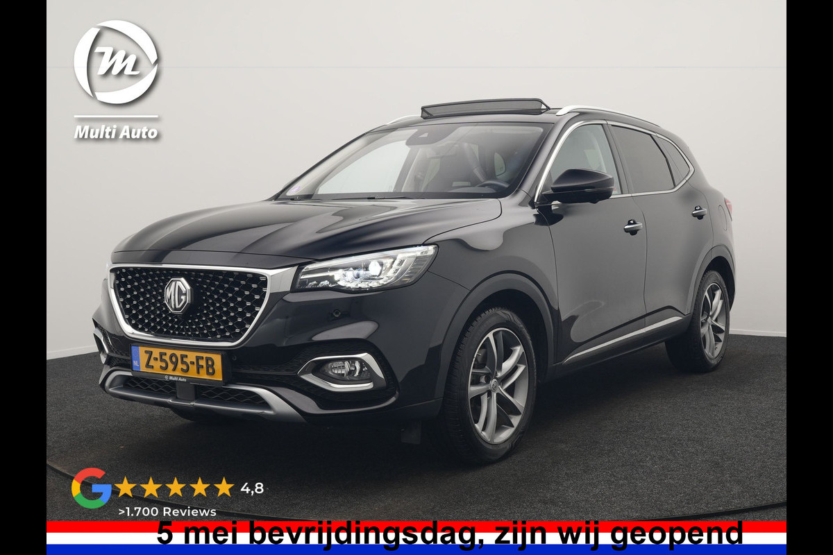MG EHS 1.5 TGDI Luxury PHEV 259pk | Trekhaak | Panodak | Adaptive Cruise | 360 Camera | Lederen Sportstoelen Verwarmd | Keyless | Blis | LED Koplampen | Apple Carplay | Plug In Hybrid |