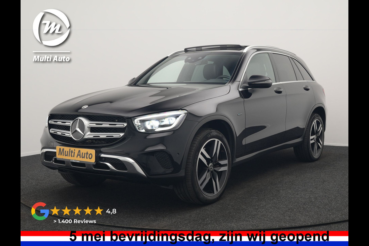 Mercedes-Benz GLC 300e 4MATIC Premium Plus PHEV 320pk Dealer O.H | Panodak | Trekhaak af Fabriek | Adaptive Cruise | Multibeam LED | 20" L.M | Apple Carplay | Sfeerverlichting | Camera | BLIS |