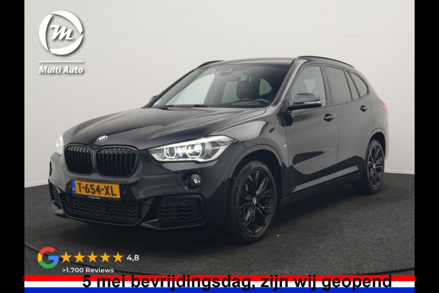 BMW X1 sDrive18i M Sport 141pk | Trekhaak Afn. | Camera | Lederen Sportstoelen Verwarmd | Navigatie | Cruise Control | LED Koplampen | 18"L.M |