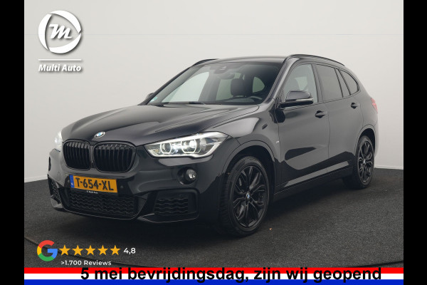 BMW X1 sDrive18i M Sport 141pk | Trekhaak Afn. | Camera | Lederen Sportstoelen Verwarmd | Navigatie | Cruise Control | LED Koplampen | 18"L.M |