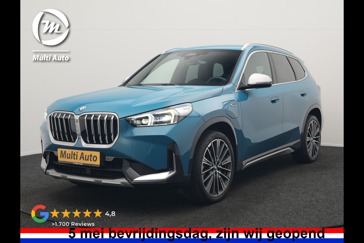 BMW X1 xDrive30e X Line PHEV 327pk Dealer O.H. | 20" Individual | Camera | Lederen Sportstoelen & Stuur Verwarmd | Sfeerverlichting | Apple Carplay | Blis | Keyless | Navigatie | DAB | Cruise Control | 20"L.M | Plug In Hybrid |
