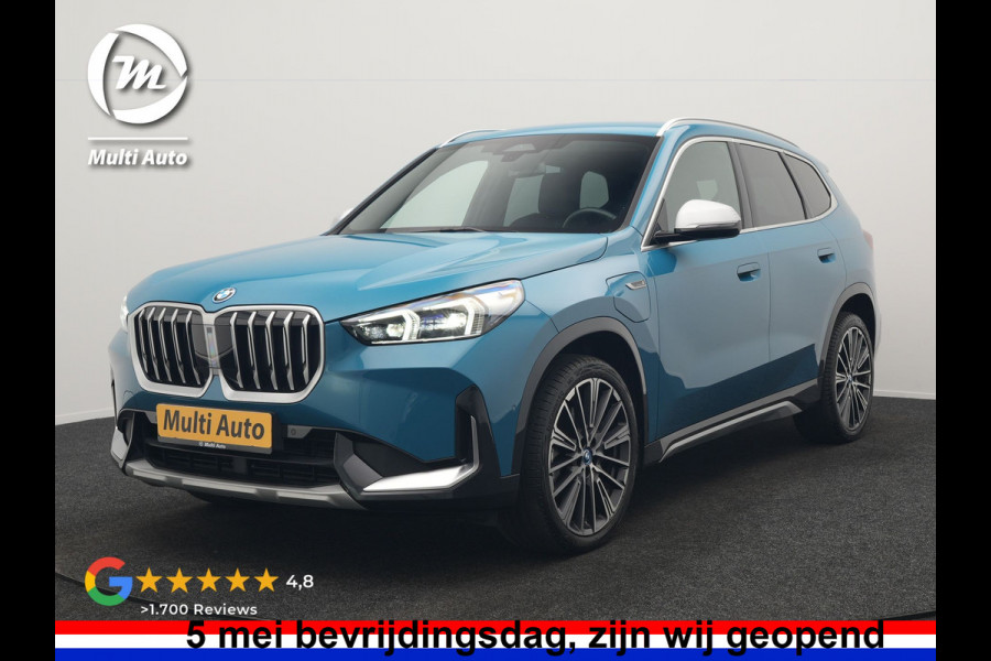 BMW X1 xDrive30e X Line PHEV 327pk Dealer O.H. | 20" Individual | Camera | Lederen Sportstoelen & Stuur Verwarmd | Sfeerverlichting | Apple Carplay | Blis | Keyless | Navigatie | DAB | Cruise Control | 20"L.M | Plug In Hybrid |