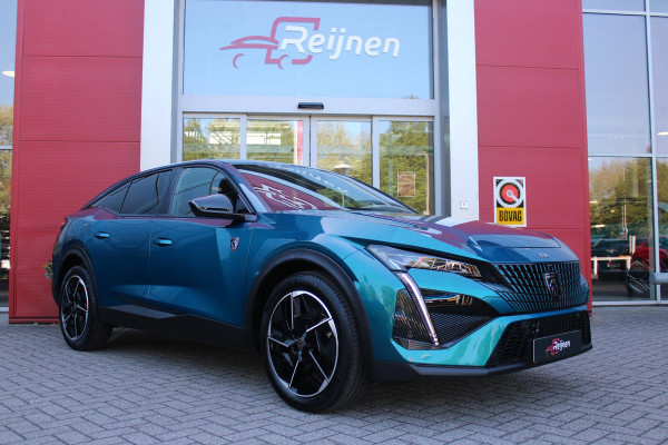 Peugeot 408 1.2 Hybrid 145PK AUTOMAAT GT | 360° CAMERA | DODEHOEK DETECTIE | KEYLESS ENTRY/START | ADAPTIVE CRUISE CONTROL | NAVIGATIE | DRAADLOZE APPLE CARPLAY/ANDROID AUTO | PARKEERSENSOREN VOOR + ACHTER | LED MATRIX KOPLAMPEN | 19" LICHTMETALEN VELGEN | ELEKTRISCH BEDIENBARE ACHTERKLEP | CLIMATE CONTROL | STUUR VERWARMING |