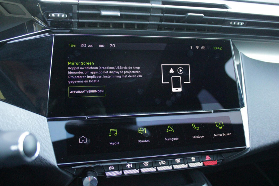 Peugeot 408 1.2 Hybrid 145PK AUTOMAAT GT | 360° CAMERA | DODEHOEK DETECTIE | KEYLESS ENTRY/START | ADAPTIVE CRUISE CONTROL | NAVIGATIE | DRAADLOZE APPLE CARPLAY/ANDROID AUTO | PARKEERSENSOREN VOOR + ACHTER | LED MATRIX KOPLAMPEN | 19" LICHTMETALEN VELGEN | ELEKTRISCH BEDIENBARE ACHTERKLEP | CLIMATE CONTROL | STUUR VERWARMING |