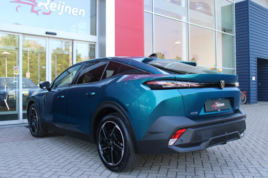 Peugeot 408 1.2 Hybrid 145PK AUTOMAAT GT | 360° CAMERA | DODEHOEK DETECTIE | KEYLESS ENTRY/START | ADAPTIVE CRUISE CONTROL | NAVIGATIE | DRAADLOZE APPLE CARPLAY/ANDROID AUTO | PARKEERSENSOREN VOOR + ACHTER | LED MATRIX KOPLAMPEN | 19" LICHTMETALEN VELGEN | ELEKTRISCH BEDIENBARE ACHTERKLEP | CLIMATE CONTROL | STUUR VERWARMING |