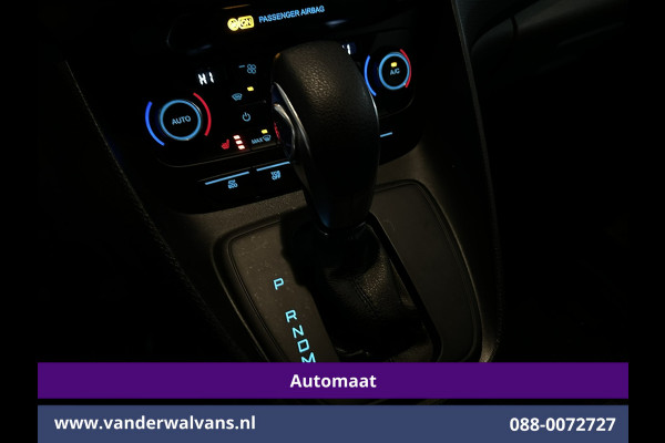 Ford Transit Connect 1.5 EcoBlue 120pk Automaat L2H1 inrichting Euro6 Airco | 2x Zijdeur | 3-Zits | Navigatie | Camera Android Auto, Cruisecontrol, Parkeersensoren, Stoelverwarming, Verwarmde voorruit,  Bijrijdersbank, 1500kg trekvermogen