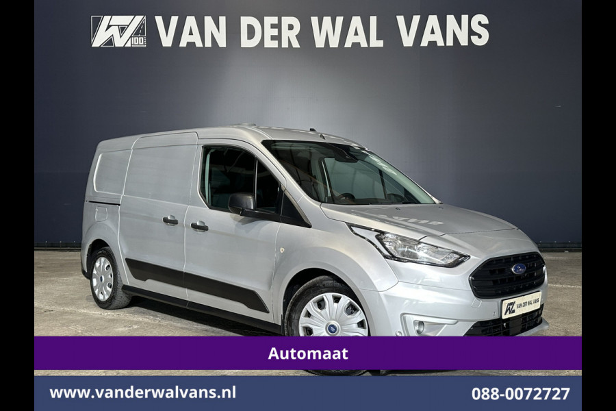 Ford Transit Connect 1.5 EcoBlue 120pk Automaat L2H1 inrichting Euro6 Airco | 2x Zijdeur | 3-Zits | Navigatie | Camera Android Auto, Cruisecontrol, Parkeersensoren, Stoelverwarming, Verwarmde voorruit,  Bijrijdersbank, 1500kg trekvermogen