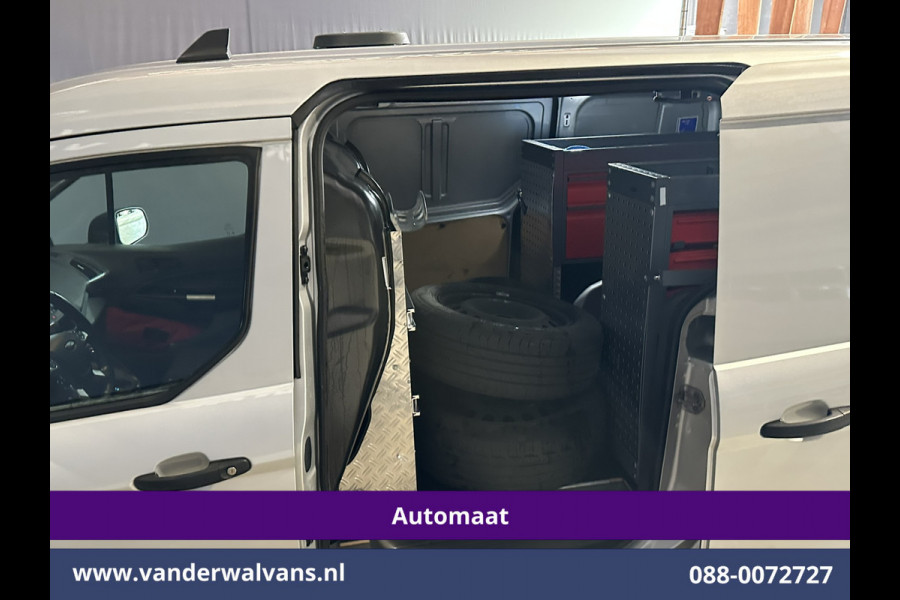 Ford Transit Connect 1.5 EcoBlue 120pk Automaat L2H1 inrichting Euro6 Airco | 2x Zijdeur | 3-Zits | Navigatie | Camera Android Auto, Cruisecontrol, Parkeersensoren, Stoelverwarming, Verwarmde voorruit,  Bijrijdersbank, 1500kg trekvermogen