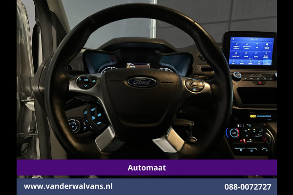 Ford Transit Connect 1.5 EcoBlue 120pk Automaat L2H1 inrichting Euro6 Airco | 2x Zijdeur | 3-Zits | Navigatie | Camera Android Auto, Cruisecontrol, Parkeersensoren, Stoelverwarming, Verwarmde voorruit,  Bijrijdersbank, 1500kg trekvermogen