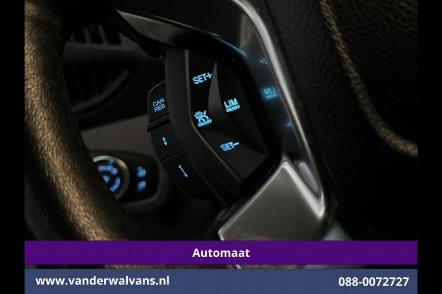 Ford Transit Connect 1.5 EcoBlue 120pk Automaat L2H1 inrichting Euro6 Airco | 2x Zijdeur | 3-Zits | Navigatie | Camera Android Auto, Cruisecontrol, Parkeersensoren, Stoelverwarming, Verwarmde voorruit,  Bijrijdersbank, 1500kg trekvermogen