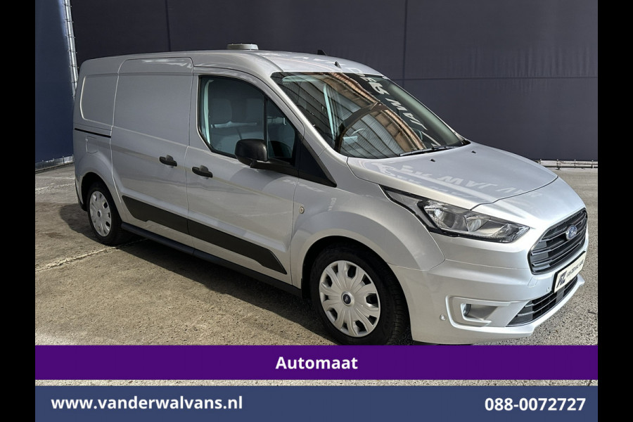 Ford Transit Connect 1.5 EcoBlue 120pk Automaat L2H1 inrichting Euro6 Airco | 2x Zijdeur | 3-Zits | Navigatie | Camera Android Auto, Cruisecontrol, Parkeersensoren, Stoelverwarming, Verwarmde voorruit,  Bijrijdersbank, 1500kg trekvermogen