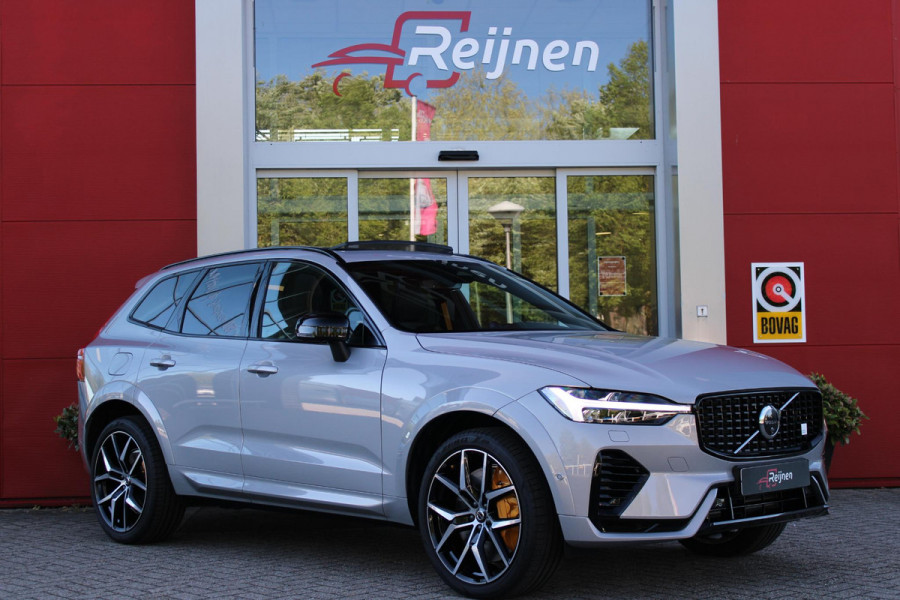 Volvo XC60 2.0 T8 Plug-in-hybrid AWD POLESTAR ENGINEERED | PANORAMA SCHUIF/KANTEL DAK | BOWERS & WILKINS PREMIUM SOUND SYSTEM | ELEKTRISCH WEGKLAPBARE TREKHAAK | 360° SURROUND VIEW CAMERA'S | STOEL/STUUR VERWARMING | ELEKTRISCH BEDIENBARE VOORSTOELEN MET GEHEUGEN OP BEIDE VOORSTOELEN | ACHTERBANK VERWARMING | STOEL/STUUR VERWARMING | HEAD UP DISPLAY | NAVIGATIE BY GOOGLE | 21" 5-Y SPAAKS GESMEDEN DIAMOND CUT/BLACK GEPOLIJSTE VELGEN | WIELKAST VERBREDERS |POLESTAR GOUDKLEURIGE ÖHLINS SCHOKDEMPERS | AKEBONO 20" PERFORMANCE REMMEN | POLESTAR VEERPOOTBRUG | APPLE CARPLAY/ANDROID AUTO