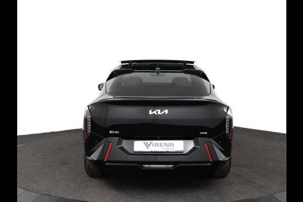 Kia EV4 Fastback GT-PlusLine 81.4 kWh - Stoelverwarming/ventilatie - Glazen Schuif-/kanteldak - Elektrisch verstelbare voorstoelen - Dodehoekcamera - Head-up display  - Fabrieksgarantie tot 09-2032