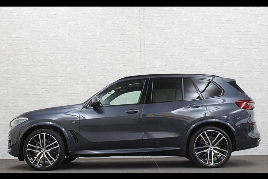 BMW X5 xDrive40i M-Sport | Panorama | 360 Camera | ACC | Laser-LED | Head-Up | Harman-Kardon | Trekhaak | Keyless-Entry | 22 inch | Memory | Leder | Carplay | Dealer Onderhouden | ISO-Glas | Sfeerverlichting | Draadloos Laden |