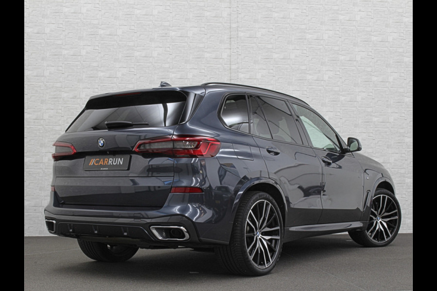 BMW X5 xDrive40i M-Sport | Panorama | 360 Camera | ACC | Laser-LED | Head-Up | Harman-Kardon | Trekhaak | Keyless-Entry | 22 inch | Memory | Leder | Carplay | Dealer Onderhouden | ISO-Glas | Sfeerverlichting | Draadloos Laden |