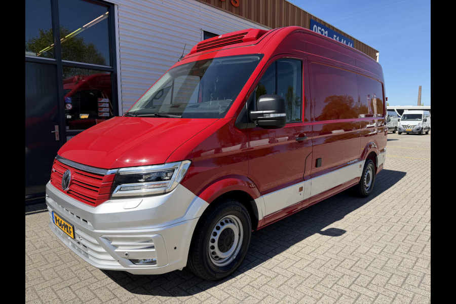 Volkswagen Crafter e-Crafter L3H3 36 kWh / Thermo King koel vries dag en nacht koeling - 22 graden celsius / rijbereik 100 km / airco / cruise / camera / pdc rondom / zero emissie