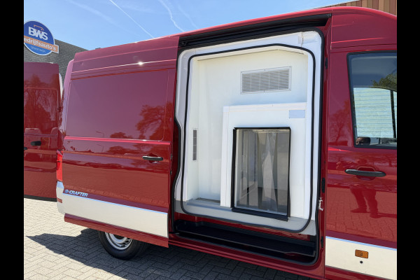 Volkswagen Crafter e-Crafter L3H3 36 kWh / Thermo King koel vries dag en nacht koeling - 22 graden celsius / rijbereik 100 km / airco / cruise / camera / pdc rondom / zero emissie