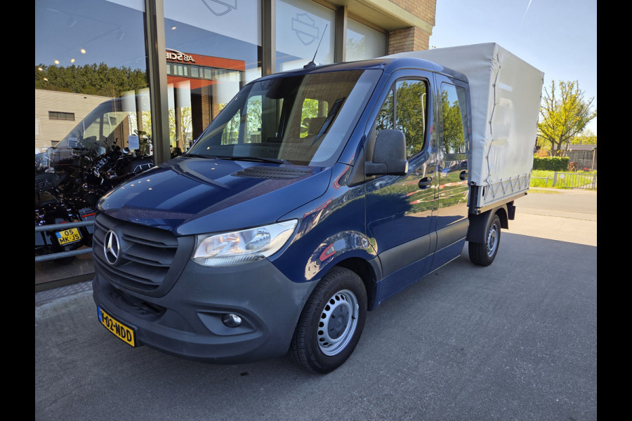 Mercedes-Benz Sprinter Pick-up 150Pk CDI Dubbel Cabine 6-pers. Automaat Trekhaak Cruisecontrol Airco