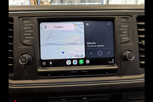 Volkswagen Crafter 35 2.0 TDI L3H3 (L2H2) LED Automaat 177Pk Euro6 3-Zits + Comfort Stoel Navi Camera 177Pk Euro6 Trekhaak !
