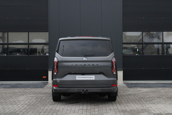 Ford Tourneo Custom 340 2.5 PHEV L2H1 Titanium X 232pk | 2x Schuifdeur | ACC | 360 camera | Leder | Navi | Verwarmd stuurwiel | 19" LM velgen