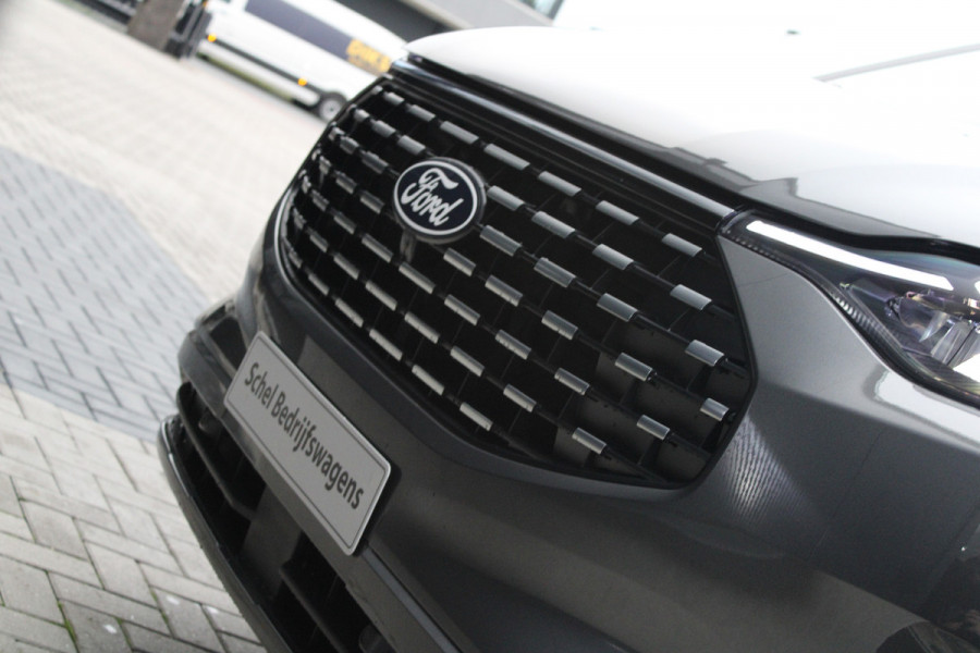 Ford Tourneo Custom 340 2.5 PHEV L2H1 Titanium X 232pk | 2x Schuifdeur | ACC | 360 camera | Leder | Navi | Verwarmd stuurwiel | 19" LM velgen