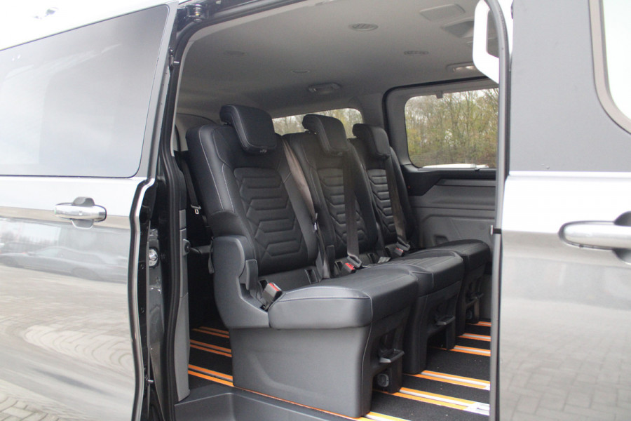 Ford Tourneo Custom 340 2.5 PHEV L2H1 Titanium X 232pk | 2x Schuifdeur | ACC | 360 camera | Leder | Navi | Verwarmd stuurwiel | 19" LM velgen