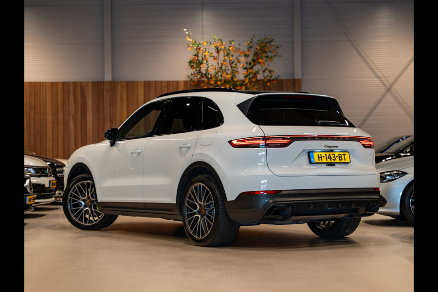 Porsche Cayenne 3.0 E-Hybrid, Pano, Apple Carplay, Leder, ACC, Memory. 21" Velgen, Camera, Volledig Onderhouden