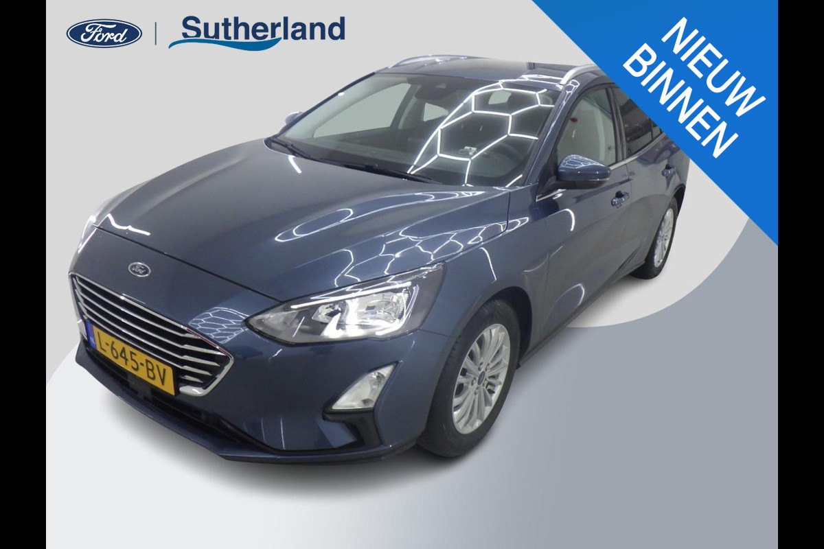 Ford FOCUS Wagon 1.0 EcoBoost Hybrid Titanium X Business | 31250 KM origineel NL | Trekhaak | Navigatie | Stoelverwarming | WORDT VERWACHT!