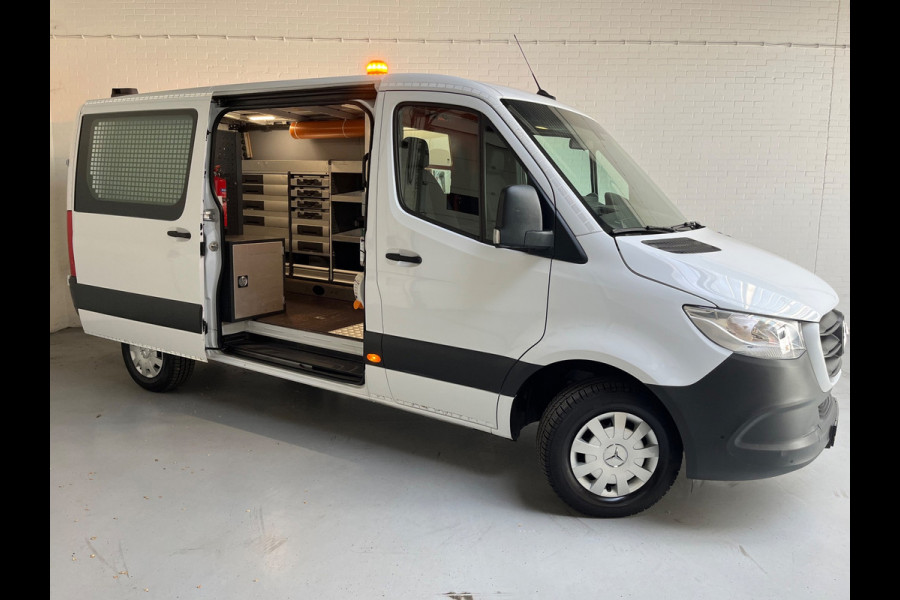 Mercedes-Benz Sprinter Automaat Servicewagen 314 2.2 CDI 140PK L2H1 euro6 BOTT, Victron V230, Standkachel Trekhaak RIJKLAARPRIJS