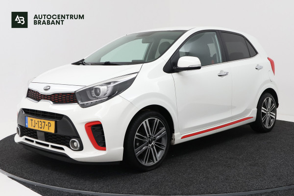 Kia Picanto 1.0 T-GDI GT-Line (NAVIGATIE, CARPLAY, CAMERA, CLIMA, STOEL-/STUURVERWARMING, LEDER, XENON)