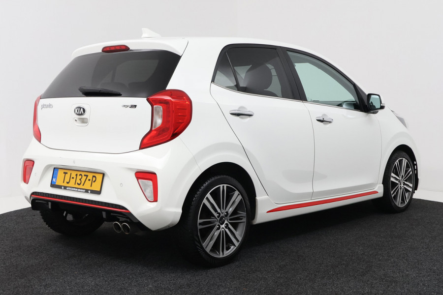 Kia Picanto 1.0 T-GDI GT-Line (NAVIGATIE, CARPLAY, CAMERA, CLIMA, STOEL-/STUURVERWARMING, LEDER, XENON)