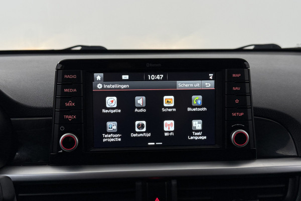 Kia Picanto 1.0 T-GDI GT-Line (NAVIGATIE, CARPLAY, CAMERA, CLIMA, STOEL-/STUURVERWARMING, LEDER, XENON)