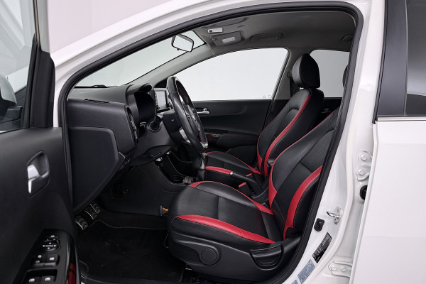 Kia Picanto 1.0 T-GDI GT-Line (NAVIGATIE, CARPLAY, CAMERA, CLIMA, STOEL-/STUURVERWARMING, LEDER, XENON)